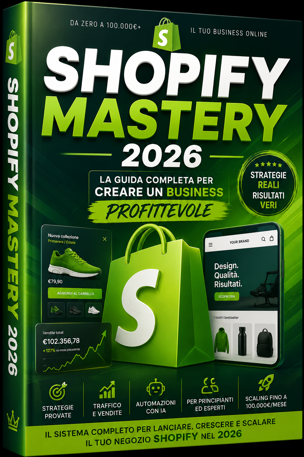 SHOPIFY MASTERY 2026 - La guida completa per creare un business online profittevole