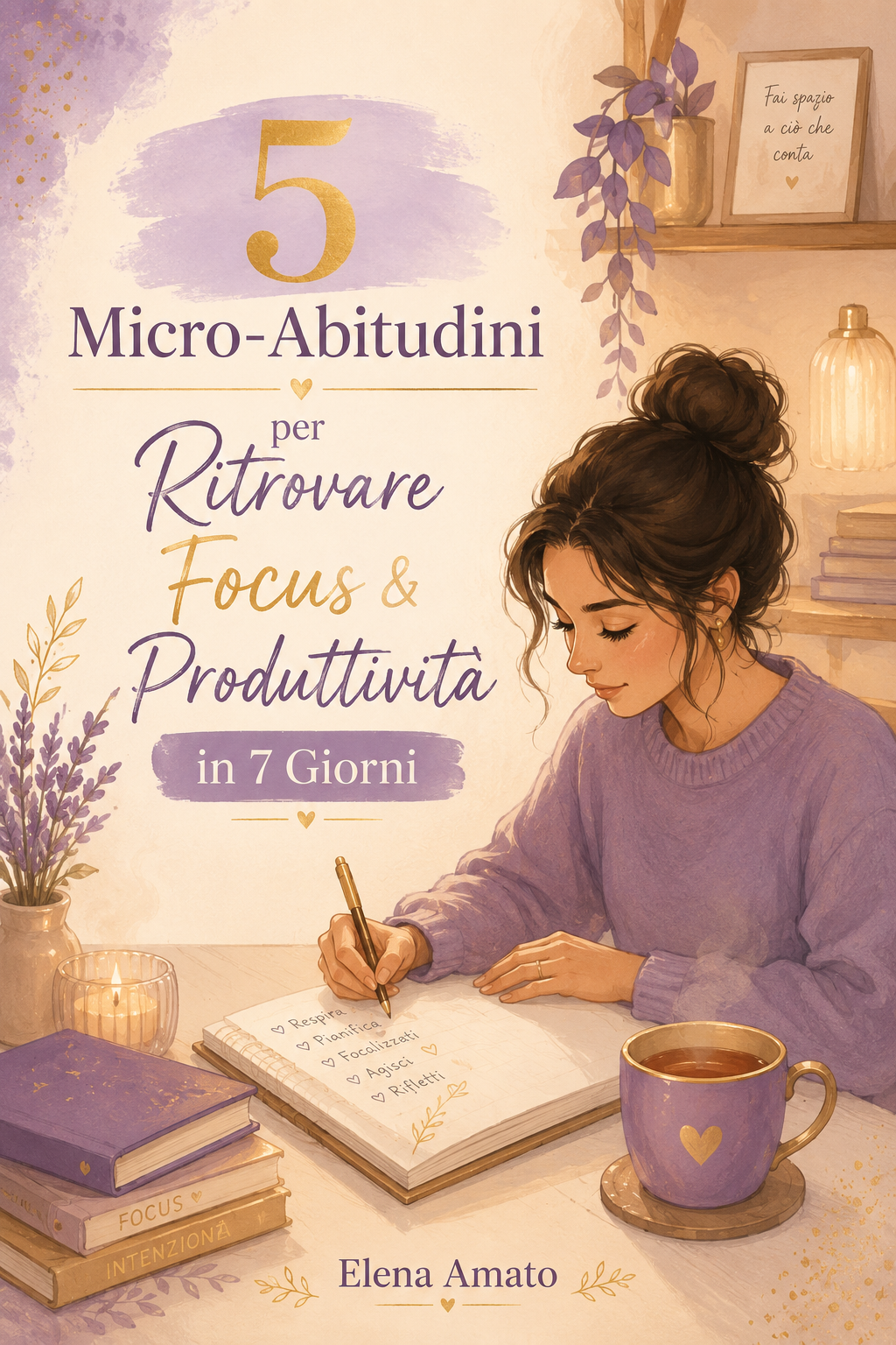 Guida Gratuita in regalo - 5 Micro-Abitudini per Ritrovare Focus e Produttività in 7 Giorni - Ebook Gratuito