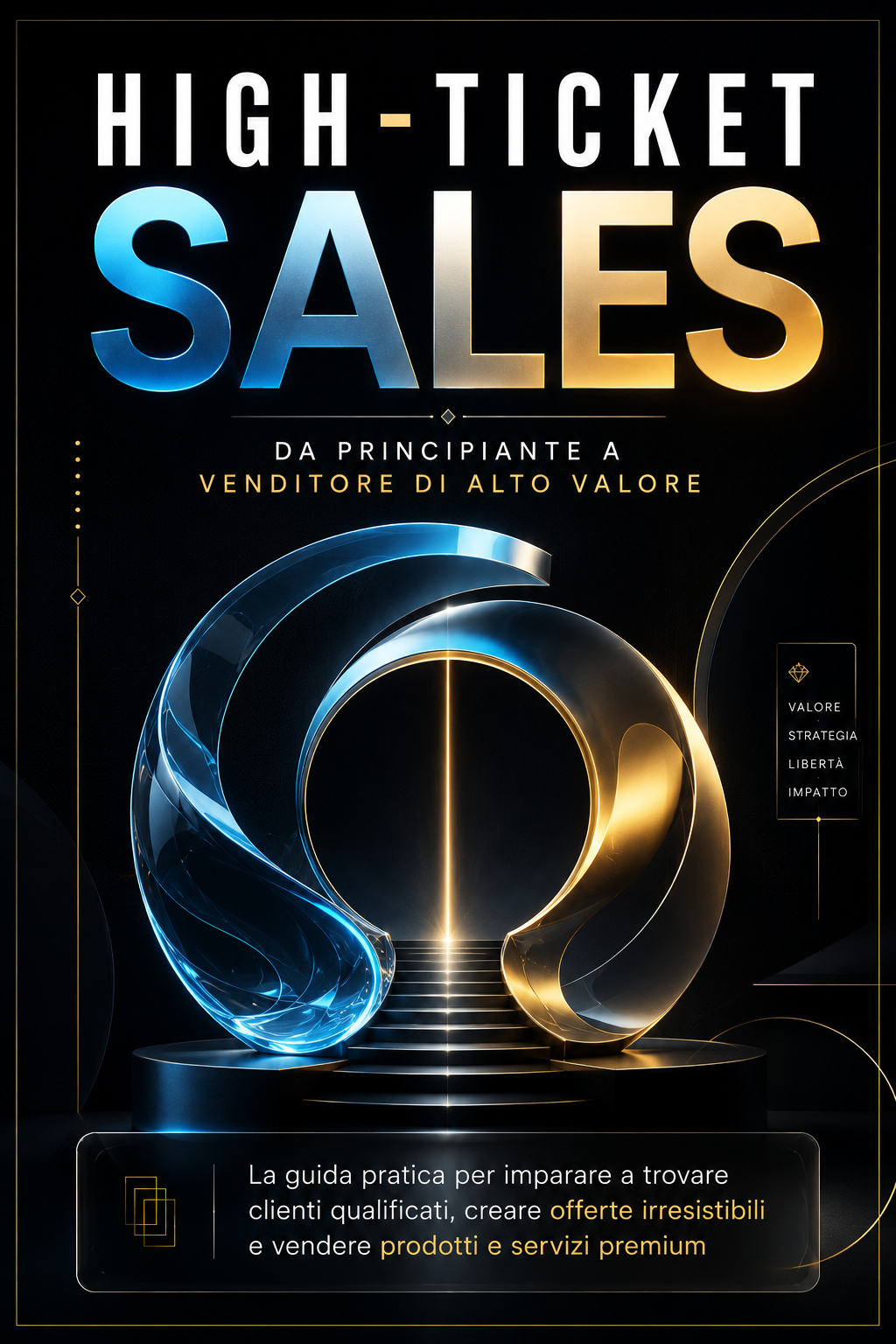 HIGH-TICKET SALES - Da principiante a venditore di alto valore - La guida pratica per imparare a trovare clienti qualificati, creare offerte irresistibili e vendere prodotti e servizi premium
